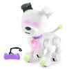 Dog-E Interactive Robot Dog with Colorful LED Lights, 200+ Sounds & Reactions, App Connected