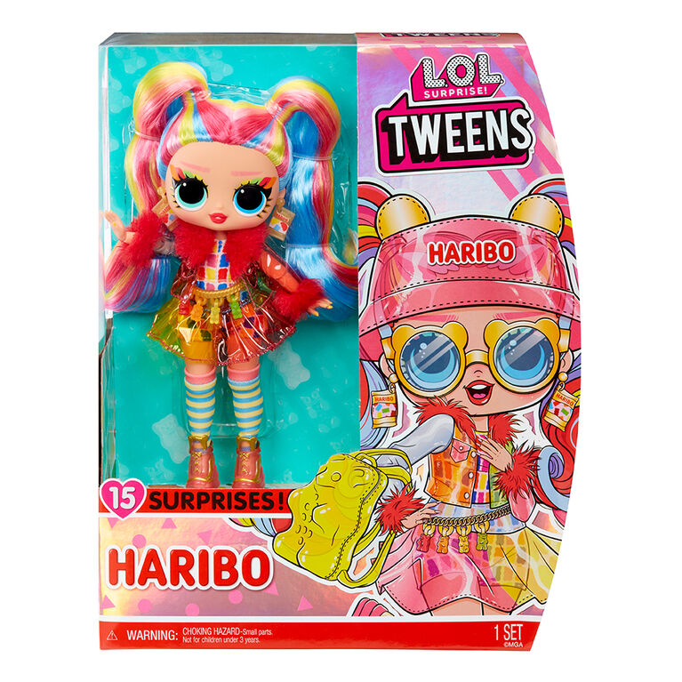 Poupée-mannequin L.O.L. Surprise Tweens Haribo - série limitée - Holly Happy - Notre exclusivité