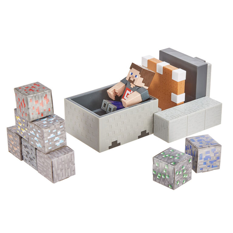 Minecraft Minecart Mayhem Playset