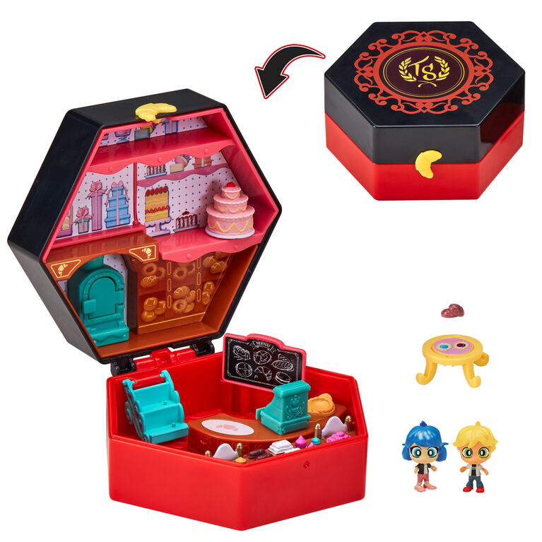 Miraculous Chibi Boulangerie: Cakes & A Crush Miracle Box Playset