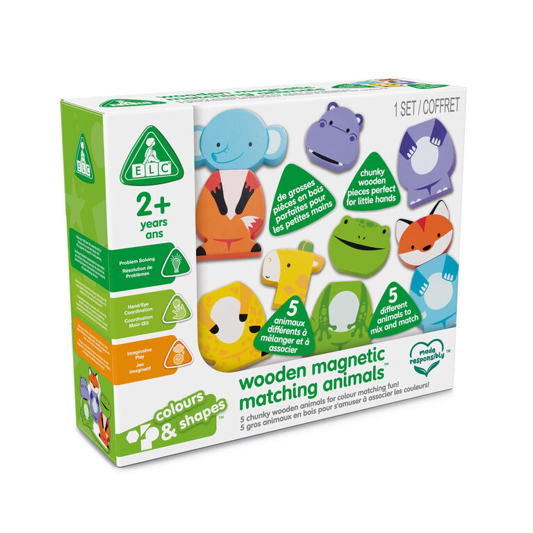 Early Learning Centre Wooden Magnetic Matching Animals - R Exclusive