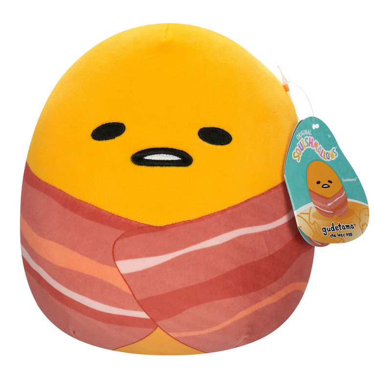 Squishmallows 8" Gudetama - Sanrio Gudetama Wrapped in Bacon