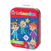 CoComelon, 12-Piece Jigsaw Puzzle JJ & Friends Animals Educational Musical Netflix YouTube Show in Tin Box Package