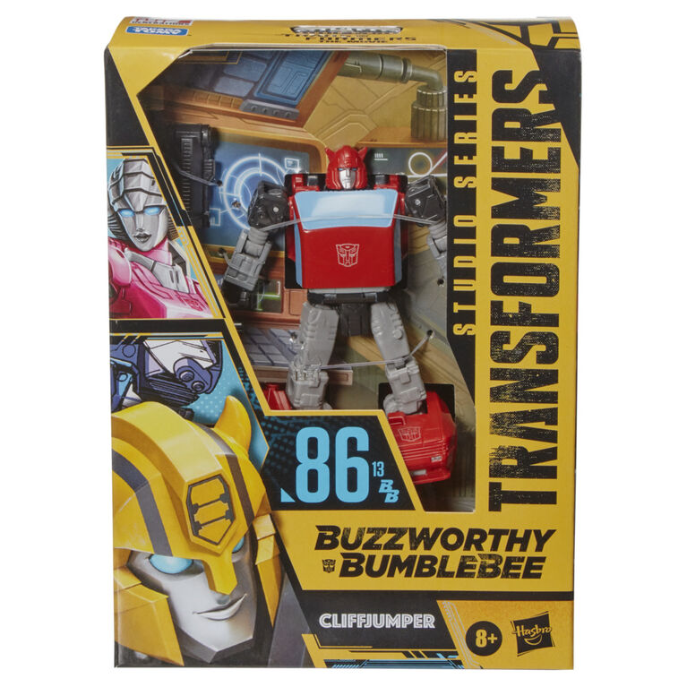 Transformers Toys Buzzworthy Bumblebee Studio Series Deluxe 86-13BB Cliffjumper The Transformers: The Movie Action Figure