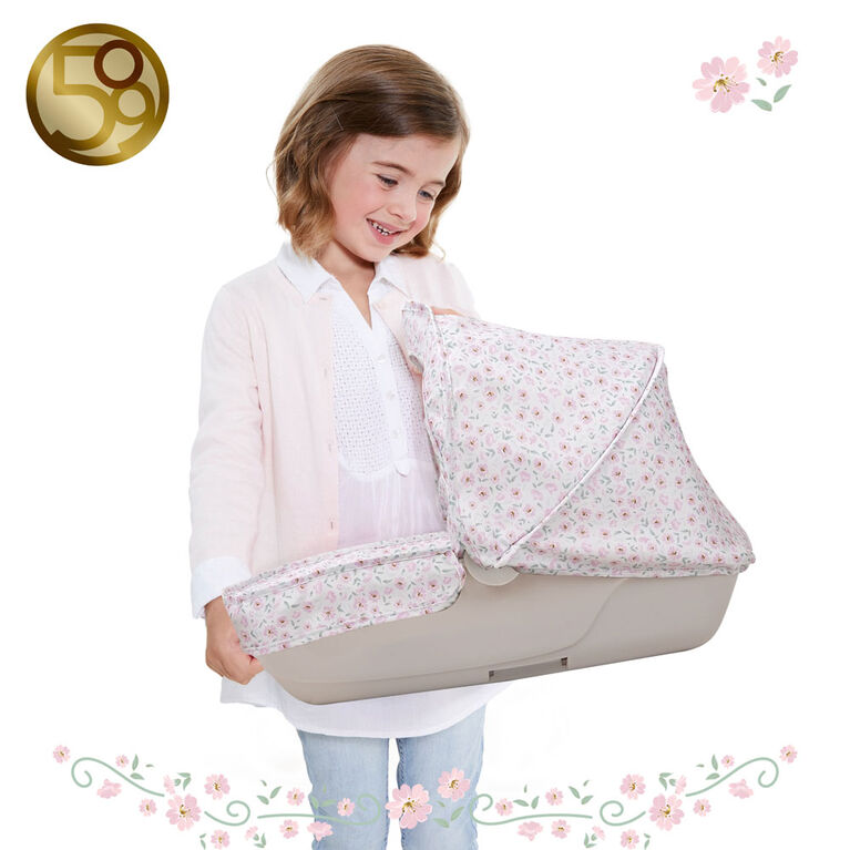 Landau 2 en 1 avec sac, Little Flora