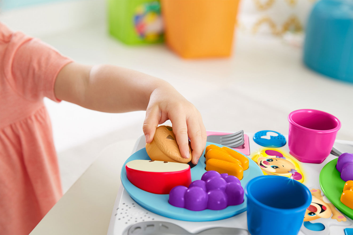 fisher price laugh and learn snack set