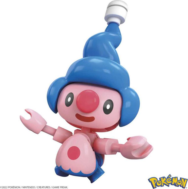 MEGA Pokemon Mime Jr. building set with 24 pieces and Poke Ball