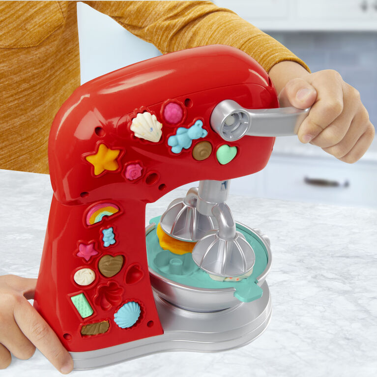 Play-Doh Kitchen Creations Magical Mixer Playset, Toy Mixer with Play Kitchen Accessories