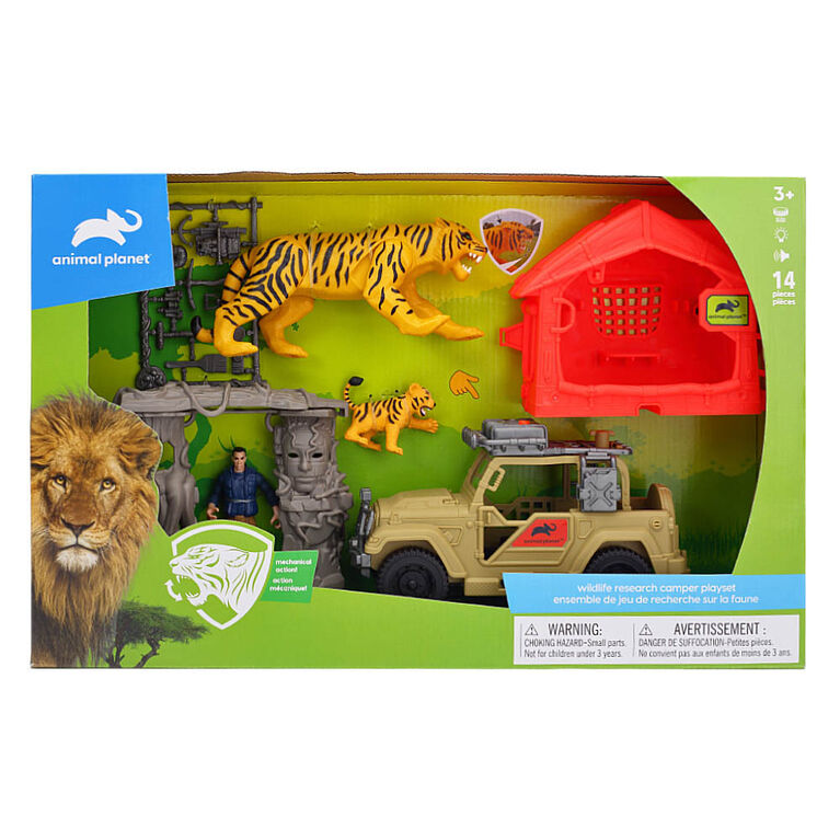 Wildlife Research Camper Playset