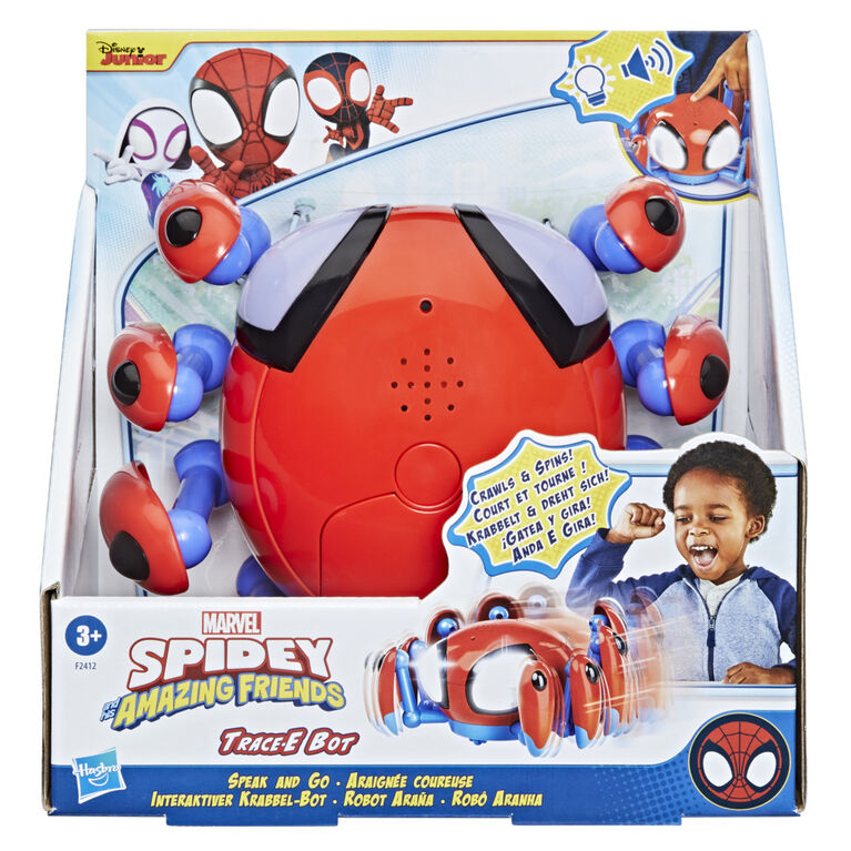 ② Puzzle Spiderman de 24 pièces électronique et interactive — Jouets