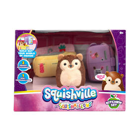 Squishville Mini Plush Accessory Set - Kitchen