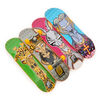 Tech Deck, Ultra DLX Fingerboard 4-Pack, Finesse Skateboards, Collectible and Customizable Mini Skateboards