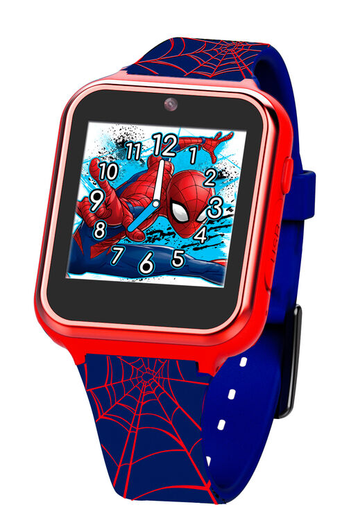 SPIDER-MAN! Montre interactive à écran tactile avec caméra