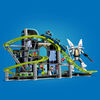 LEGO City Robot World Roller-Coaster Park Set, Building Toy with 8 Minifigures, Creative Gift for Kids, 60421