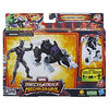 Marvel Mech Strike Mechasaurs 4 Inch Black Panther with Sabre Claw Mechasaur Action Figures, Super Hero Toys