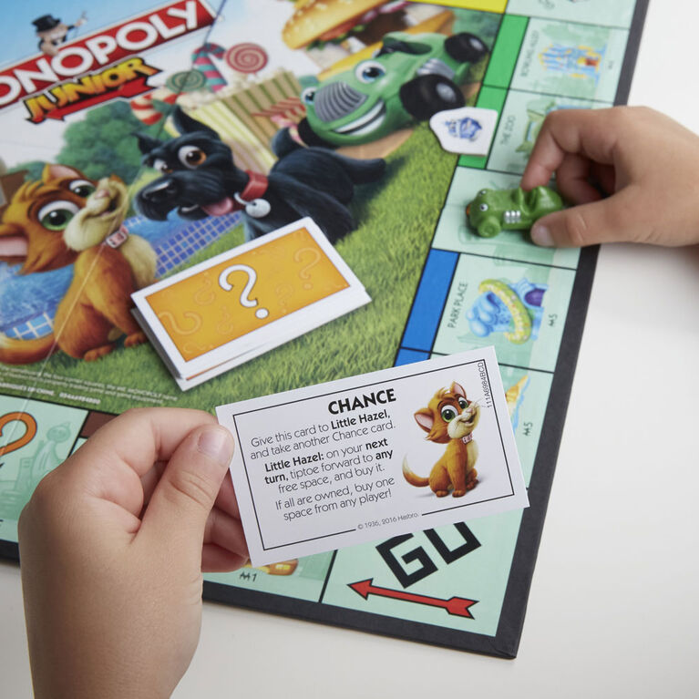 Monopoly Jr de Hasbro Gaming - les motifs peuvent varier