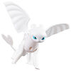 How To Train Your Dragon, Furie Nocturne blanche, figurine dragon avec pièces mobiles.