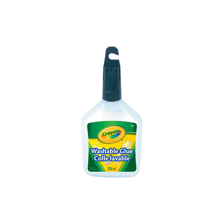 Crayola Washable No-Run School Glue, 236 ml