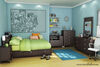 Spark Commode 5 tiroirs- Chocolat