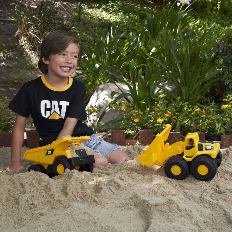 CAT CONSTRUCTION FLEET 2 PACK (DUMP TRUCK & WHEEL LOADER