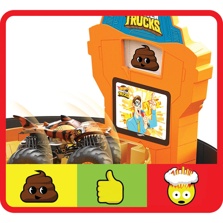 Hot Wheels Monster Trucks Stunt Tire Playset