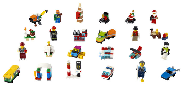 LEGO City Le calendrier de l'Avent 60303 (349 pièces)