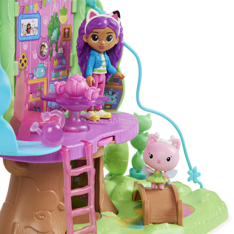 Gabby's Dollhouse, Transforming Garden Treehouse Playset with Lights