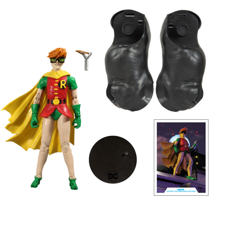 DC Multiverse: DC Comics Dark Knight Returns - Robin Figure with Build-A Batman Horse piece