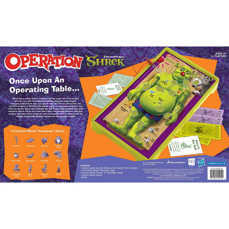 USAopoly OPERATION: Shrek - English Edition