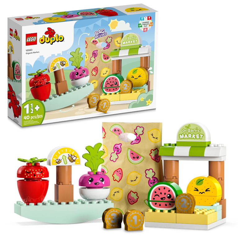 LEGO DUPLO Mon premier marché biologique 10983 Ensemble de jeu de construction (40 pièces)