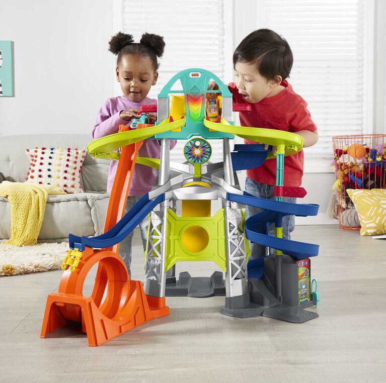 Fisher-Price - Little People - Circuit avec Lanceur et Loopings