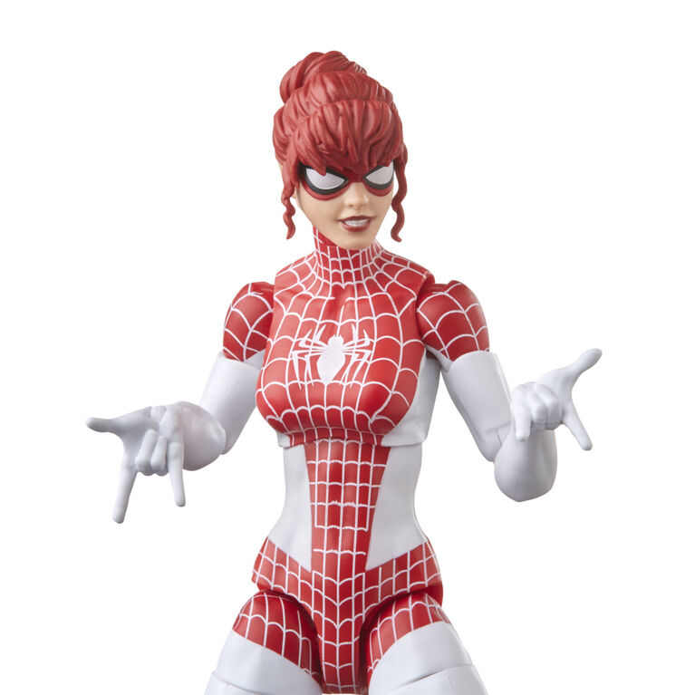 Marvel Legends Series Spider-Man 6-inch Spider-Man and Marvel's Spinneret Action Figure 2-Pack, Includes 10 Accessories
