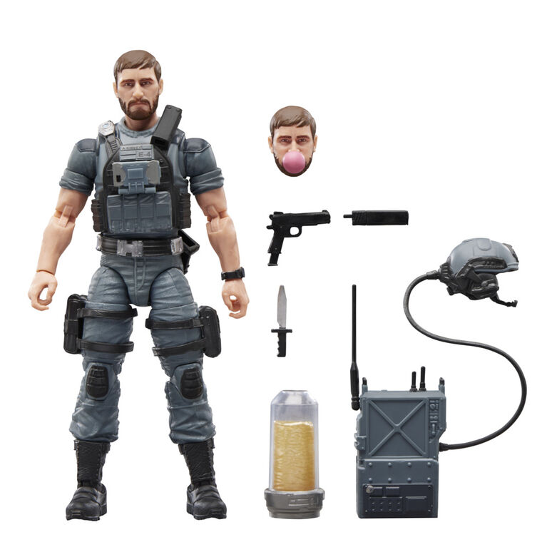 G.I. Joe Classified Series 158, Alvin " Breaker " Kibbey, figurine avec appareil M.A.S.S.