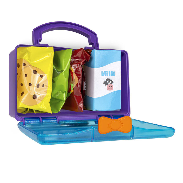 Blippi - Bo&icirc;te &agrave; lunch avec figurines myst&egrave;res de luxe de 7,6 cm - th&egrave;me d'artiste