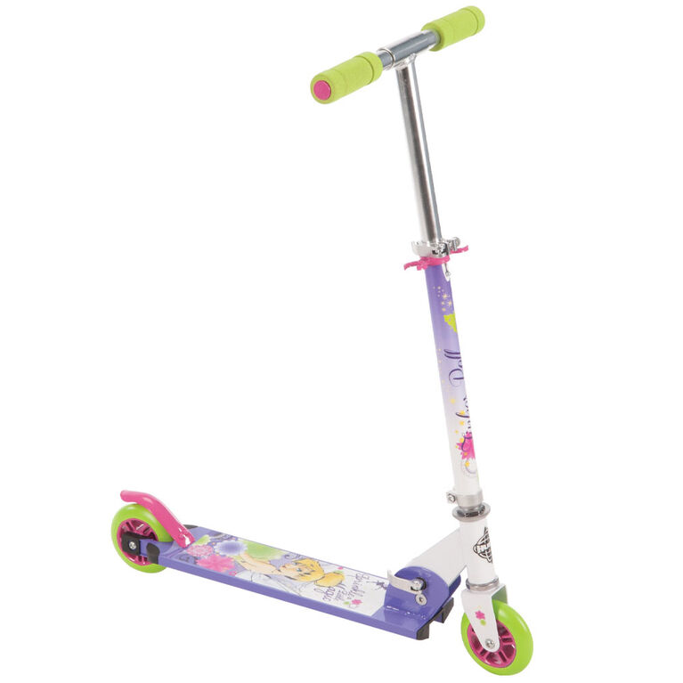 Huffy Disney Tinkerbell Folding Inline Scooter - R Exclusive