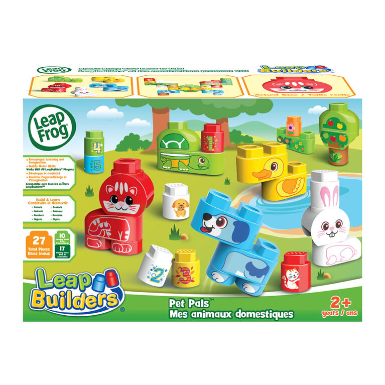 LeapFrog LeapBuilders Mes animaux domestiques - Édition bilingue