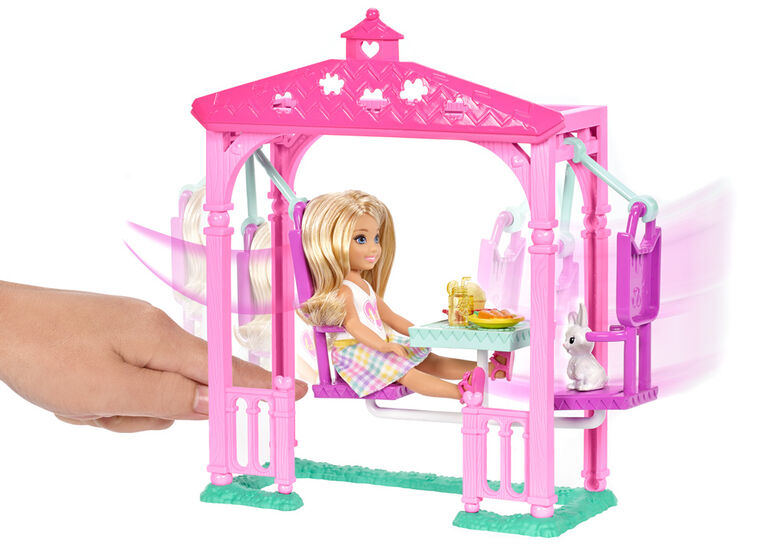 Barbie - Coffret de jeu Chelsea : Pique-nique et animal de compagnie