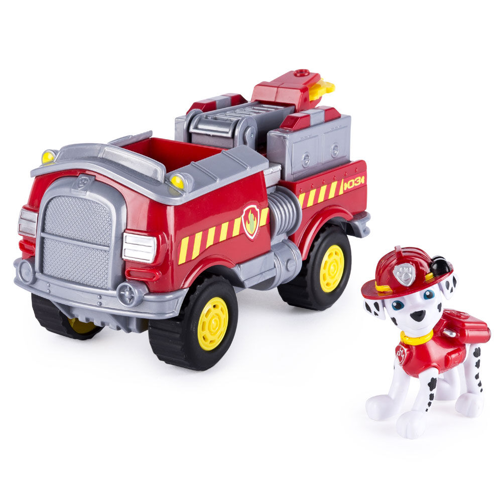 Paw Patrol Marshall s Forest Fire Truck Vehicle Figurine et vehicule Toys R Us Canada
