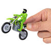 Supercross, Moto authentique de Cade Clason en métal moulé à l'échelle 1:24 avec figurine motocycliste