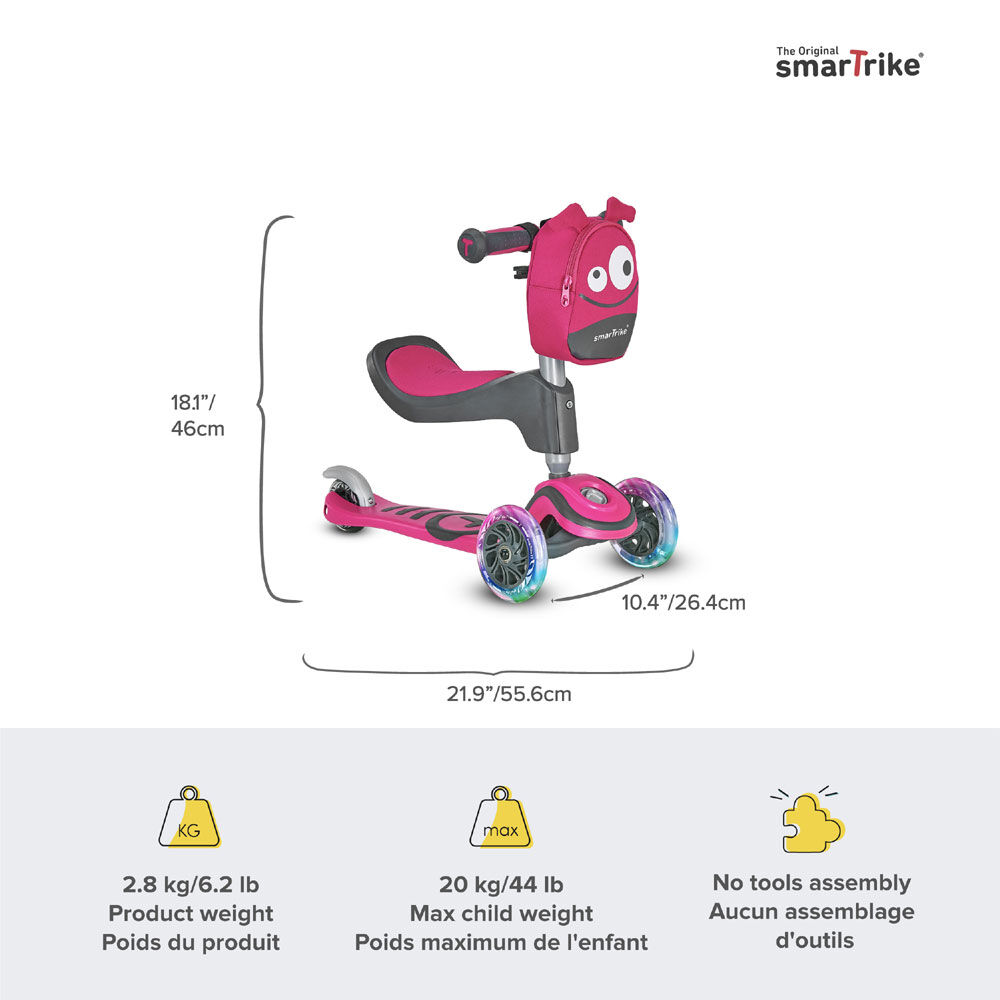 smart trike scooter 3 in 1