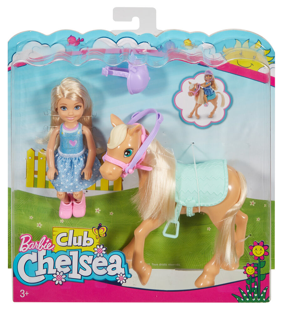 barbie chelsea horse