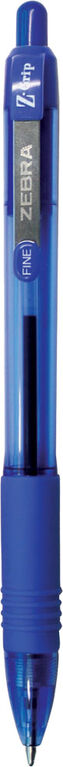Stylo à bille rétractable Z-Grip, encre bleu, paquet de 2