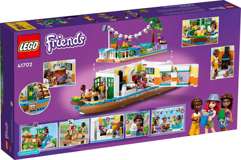 LEGO Friends Canal Houseboat 41702 Building Kit (737 Pieces)