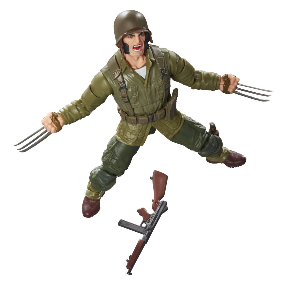 Marvel Legends Series Wolverine (WWII Logan) X-Men Comics Action Figure