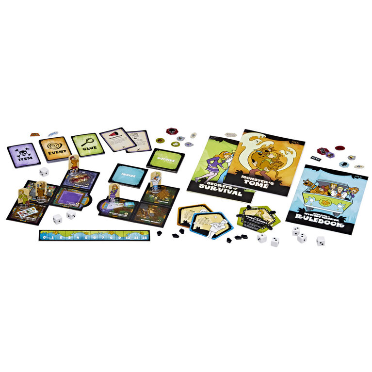 Avalon Hill Scooby-Doo Betrayal at Mystery Mansion Board Game - English Edition