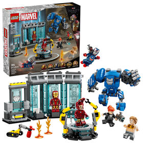 LEGO Marvel Iron Man's Laboratory: Hall of Armor Building Toy - Marvel Superhero Toy for Kids - 76315