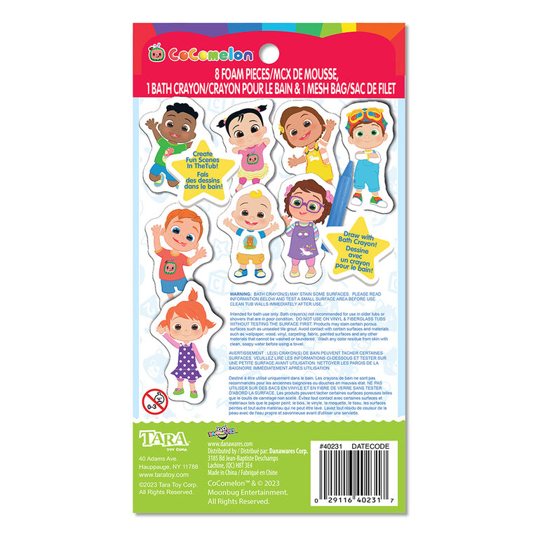 Cocomelon Bath Playtime Set