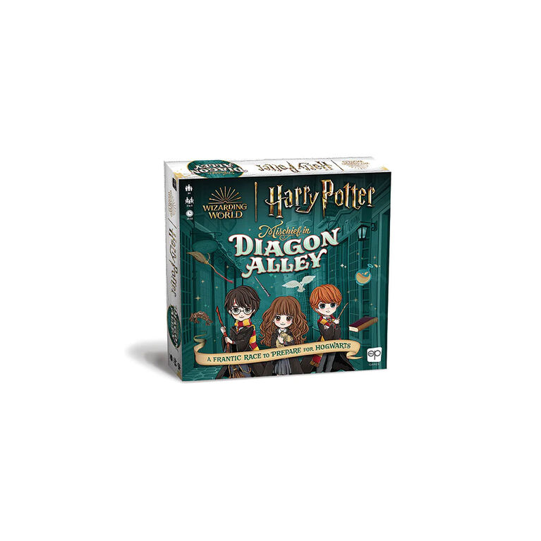 USAopoly Harry Potter Mischief In Diagon Alley Board Game - English Edition