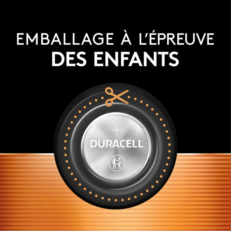 2032 Pile Bouton Lithium Duracell - paquet de 2