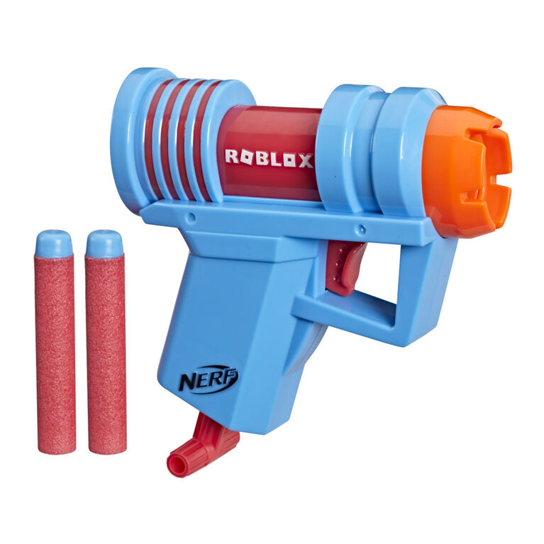 Nerf Roblox Mad City: Plasma Ray Dart Blaster, Pull-Down Priming Handle
